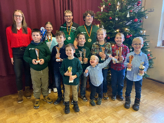 01.12.2024 Siegerehrungen an Weihnachtsfeier